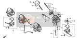 HONDA CBR 600 CBR600 F CARBURETOR CARB RIGHT FLOAT BOWL KEIHIN 1991 - 1994