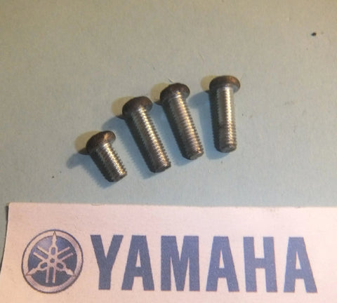 YAMAHA XJ 600 XJ600 DIVERSION CARBURETTOR CARB TOP CAP SCREWS  X 1 SET 1996 - 2002